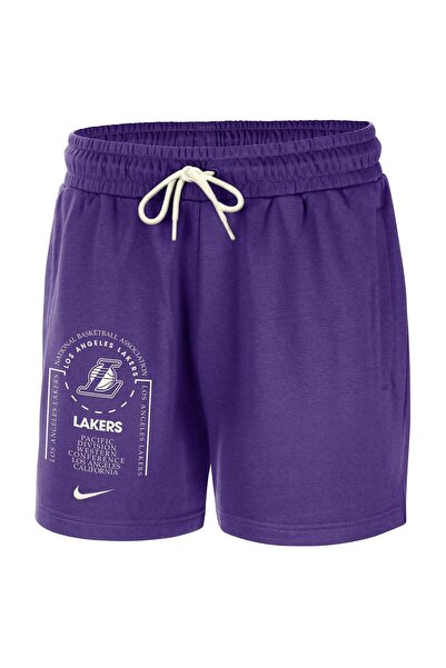 Nike Șorturi din fleece pentru bărbați Los Angeles Lakers Club Courtside S