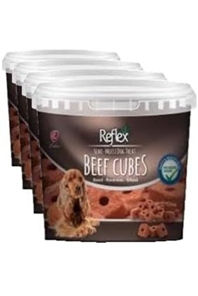 Yıldızan Heybemdecom Reflex Biftekli Semi Soft Cube Dog Treat Food 500Gr (4 P...