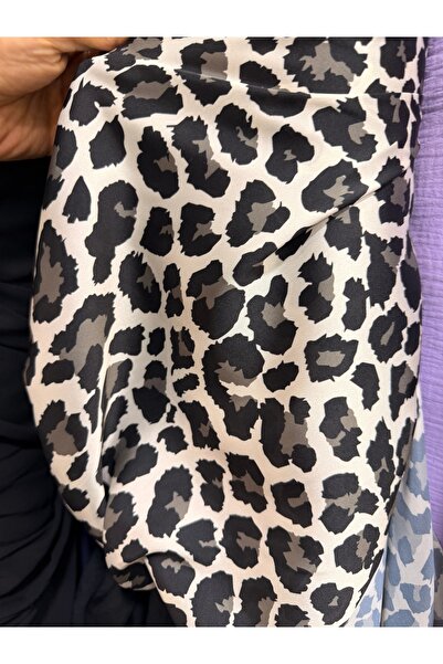 MODELİSA KADIN LEOPAR SATEN KUMAŞ