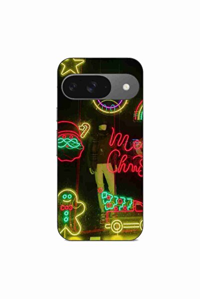 OEM Husa compatibila cu Google Pixel 9 Pro Silicon Gel Tpu Model Craciun Vitr...