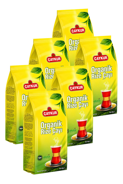 Çaykur Organik Rize Çayı 80 gr. Altılı Paket