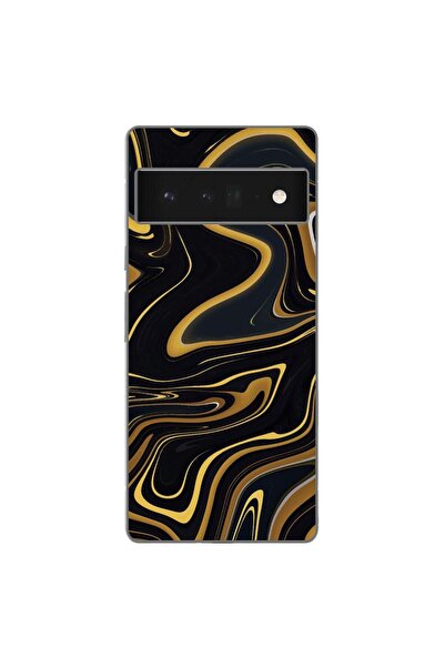 OEM Husa compatibila cu Google Pixel 6 Pro Silicon Gel Tpu Model Acrylic Glow