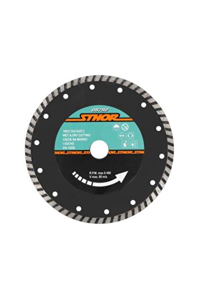Sthor Disc diamantat Turbo 180X2.4Mm H7,5