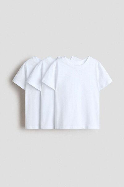 H&M 3-pack cotton T-shirts