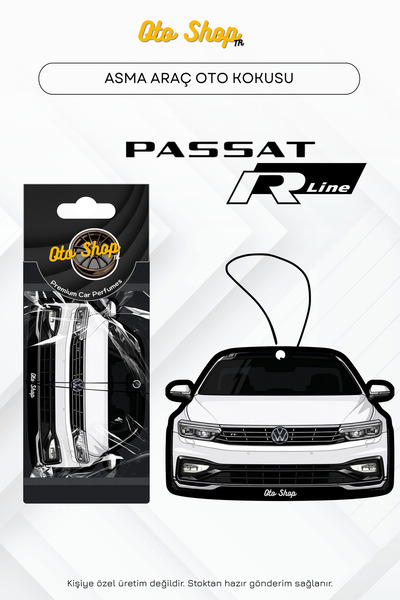 OTOSHOPTR PASSAT B8.5 R Araba Kokuları Serisi Oto Araç Kokusu (Beyaz)