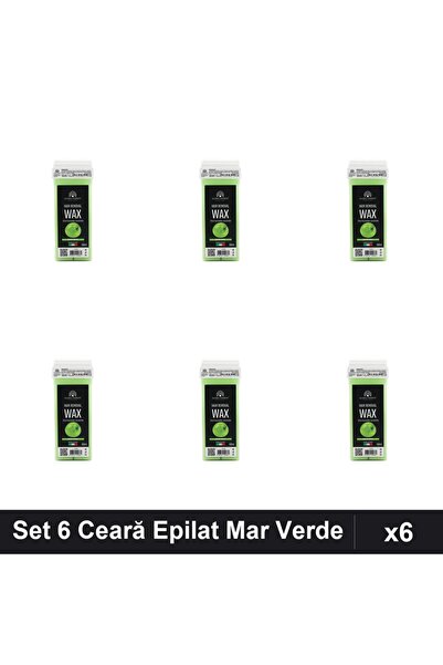 Makeup Set 6 Ceară Epilat Unica Folosință 100ml Mar Verde, Înlăturare Păr
