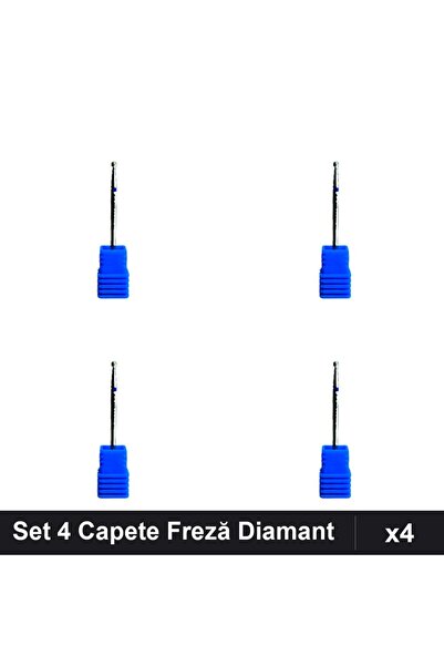 NAİLS Set 4 Capete Freză Diamant Unghii, Manichiura Profesională, Accesorii P...