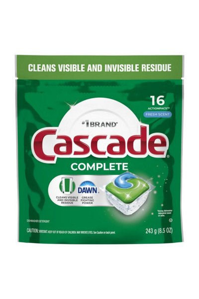 Cascade منظف غسالة الصحون برائحة منعشة كاملة 243 جرام