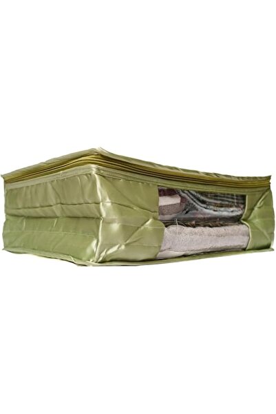 ETHNIC BAZAAR FZE غطاء ساري من الساتان مع نافذة أمامية شفافة، مبطن، 44×35×15 ...