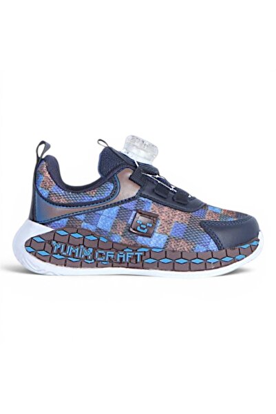 Ayakcenter حذاء رياضي ذكي للأولاد من Yumix 2645 باللون الأزرق الداكن