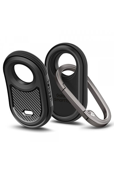 Spigen Ανθεκτική Θωρακισμένη Θήκη για Samsung Galaxy SmartTag2, Μαύρο Ματ