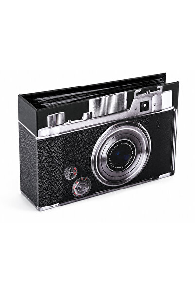 OEM Album foto pentru 100 de fotografii, 18,5x5x12cm, cu design de cameră foto