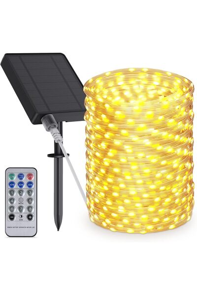 Other Ghirlandă luminoasă solară BESCOST 24m 240 LED-uri, 8 moduri, impermeab...