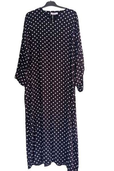 birsen içgiyim Spacious Plus Size Dress Suitable for All Body Types