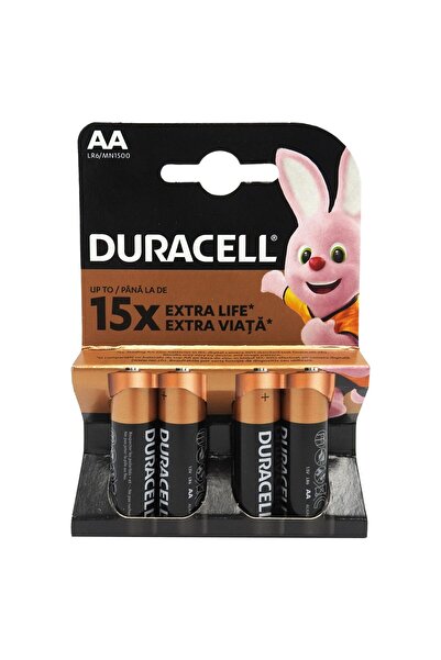 Vader Duracell Baterii Aa R6 4 buc,