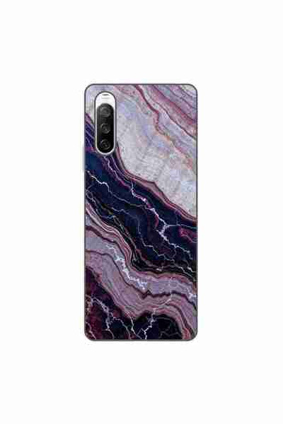 OEM Husa compatibila cu Sony Xperia 10 III Silicon Gel Tpu Model Amethyst San...