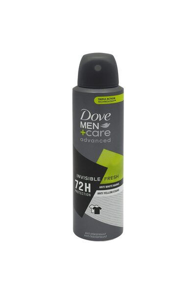Vader Deodorant Antiperspirant, Dove, 150 ml Men Advanced Care Invisible Fresh
