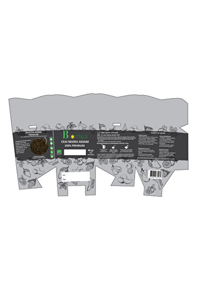 Biovitalis Ceai Negru Assam - 40gr BIO