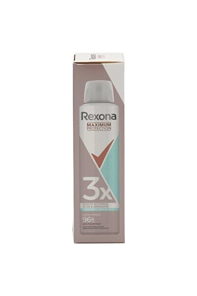 Vader Antiperspirant Deodorant, Rexona, Maximum Protection 150 ml Clean Fresh,