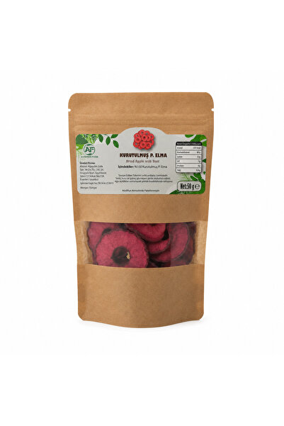AF ALPAYDIN FOOD KURUTULMUŞ ŞEKERSİZ NATUREL P.ELMA 50 GR
