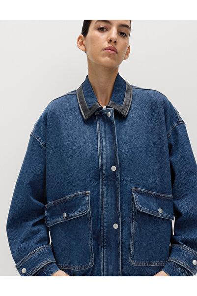 Marks & Spencer Denim Bomber Ceket