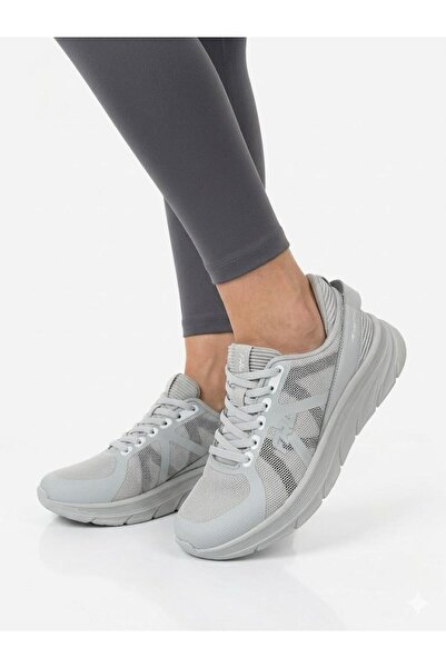 Forelli Women's Gray Orthopedic Lightweight Sole Walking Shoes