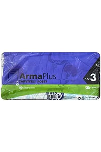 Yıldızan Heybemdecom Colored Reinforced Bag No:3 33X45 cm (50 Pieces) 2026 12...