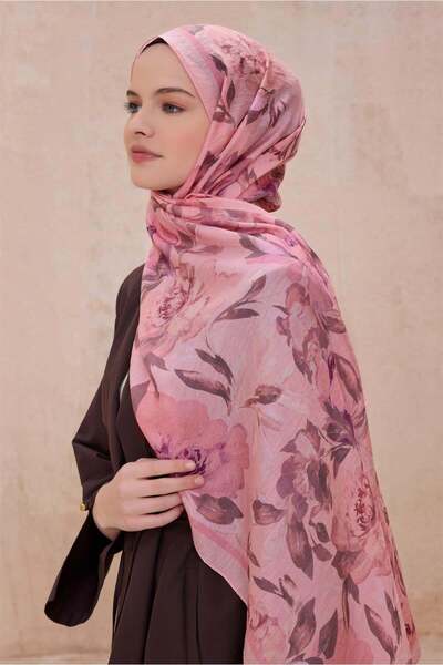 Belli Fresh Çiçek Desen Sanda Şal