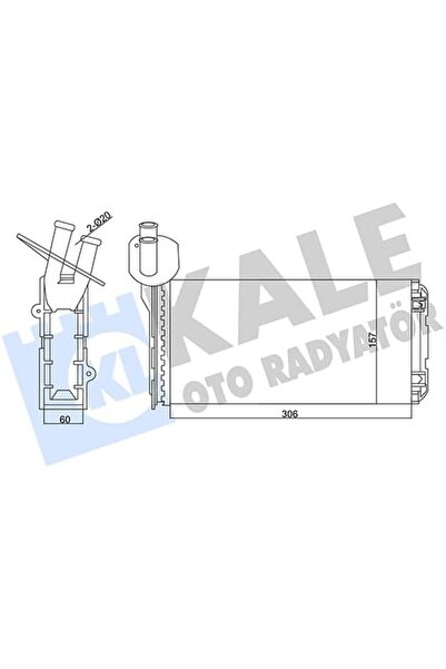 Yıldızan Ttkteknology Heating Radiator Al/Mknk Transporter T4 96-03 Kal 34645...