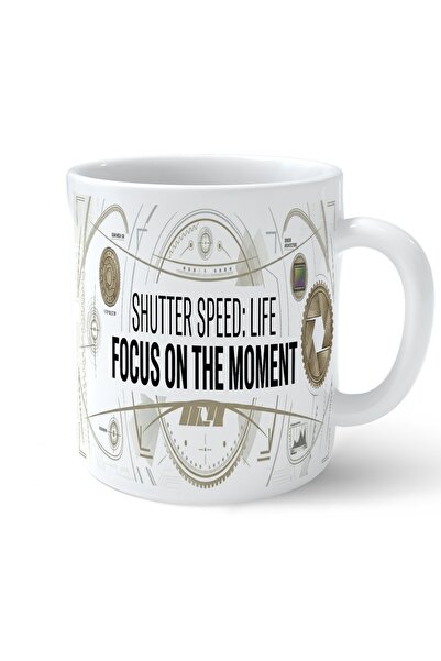 Morphena3D “Shutter Speed: Life Focus On The Moment” Baskılı Kupa – Fotoğrafç...