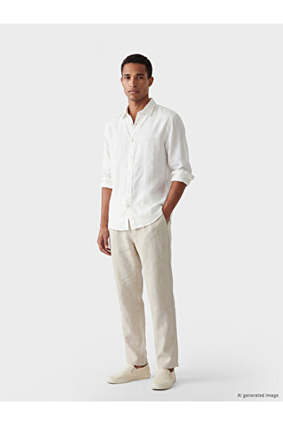 LC Waikiki Shining Selections from Shining Store Standart Fit 100% Linen Men'...