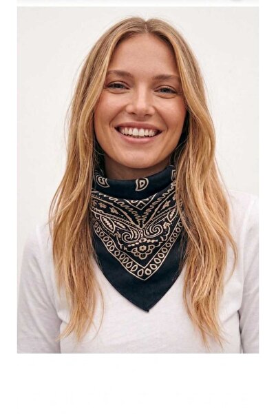 CebeTriko Women's Ethnic Patterned 100% Cotton Bandana