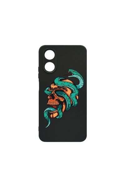 bestcase Тънък силиконов калъф 0.8ММ, съвместим с OPPO A38 4G, с дизайн на че...