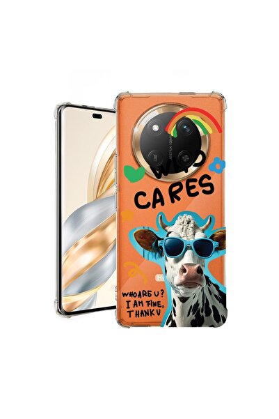 bestcase ¬Æ Husa pentru Honor Magic7 Lite, Anti Shock 1.5MM, Cool Cow - Who C...