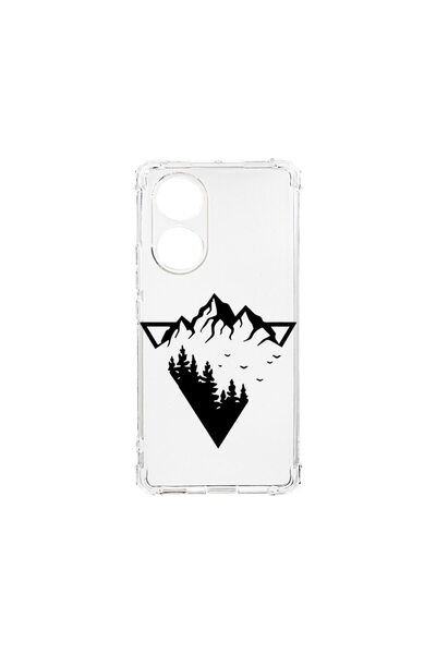 bestcase Husa Anti Shock 1.5MM, compatibilă cu OPPO A18, Camping Forest, Tehn...