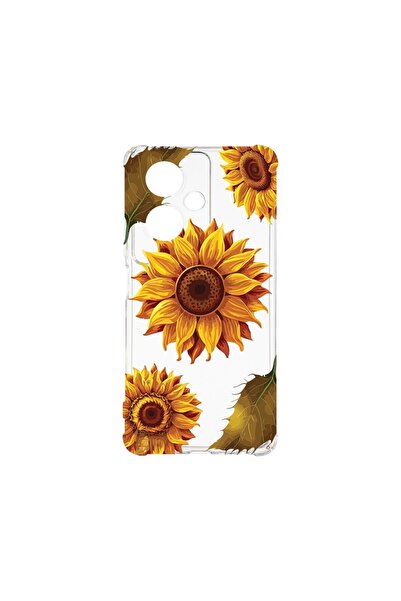 bestcase ¬Æ Husa Anti Shock 1.5MM, Compatibila Cu OPPO Reno 11F, Sun Flower, ...