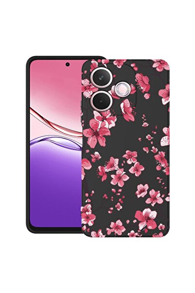bestcase ¬Æ Husa TPU Ultra Slim Compatibila cu OPPO A5 Pro, Floral - Cherry B...