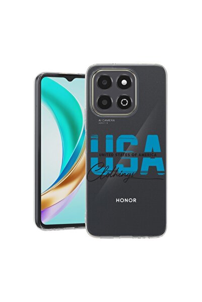 bestcase Husa pentru Honor X6b, BestCase¬Æ Clear Silicon 2MM, USA, Antisoc, P...