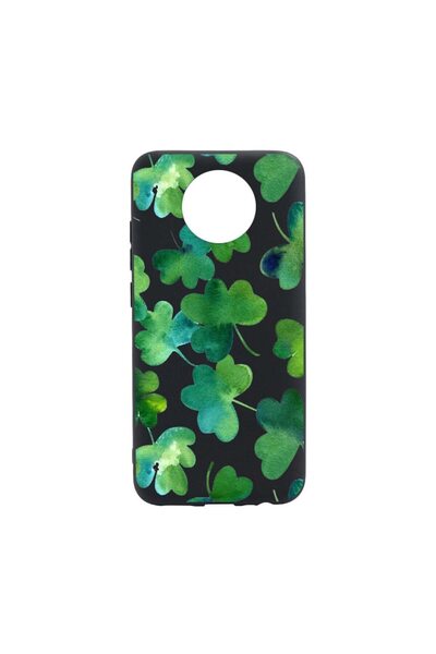 bestcase Husa Silicon Compatibila Cu Huawei OnePlus Nord CE 5G, Green Leaf, r...
