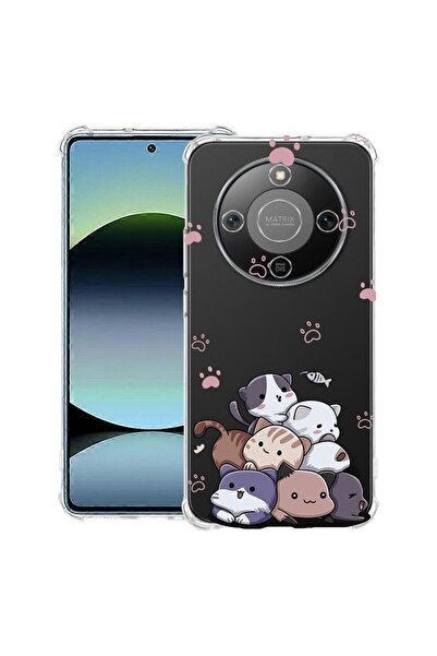 bestcase Αντικραδασμική Θήκη Συμβατή με Honor Magic8 Lite, Baby Cats, 3128364...