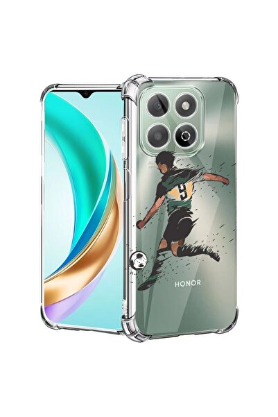 bestcase Θήκη για Honor 400 Smart / X7d με σχέδιο ποδοσφαίρου, Αντικραδασμική...