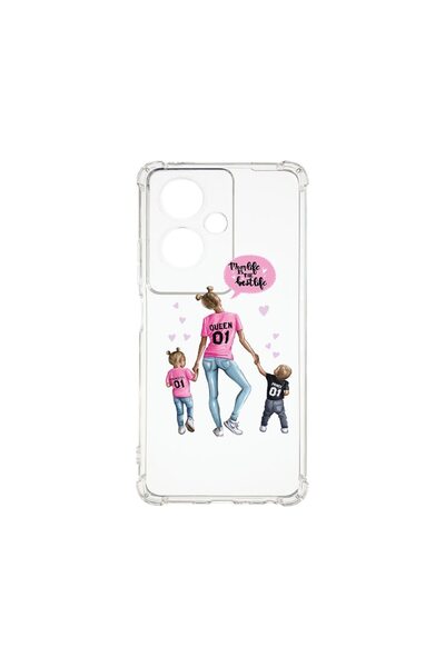 bestcase ¬Æ Husa Anti Shock 1.5MM, Compatibila Cu OPPO Reno 11F, Mom Life Boy...