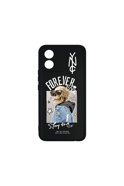 bestcase Λεπτή Θήκη Σιλικόνης 0.8MM, Συμβατή με Honor X5, Σχέδιο Σκελετού For...