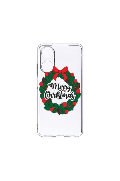 bestcase Διαφανής Θήκη Σιλικόνης 2MM, Συμβατή με OPPO A98 5G, Καλά Χριστούγεν...