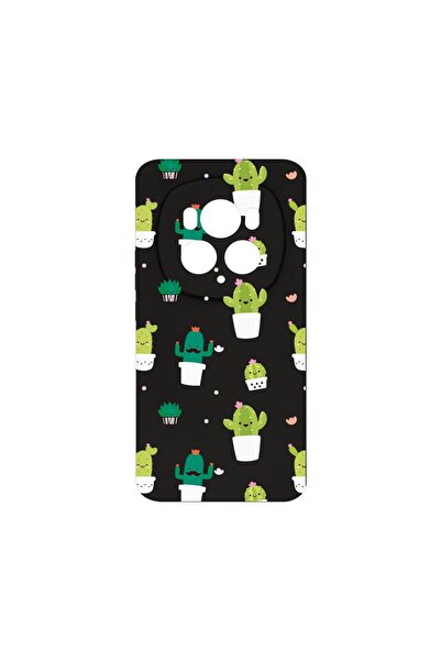 bestcase Θήκη Σιλικόνης Premium, Συμβατή με Honor Magic6 Pro, Σχέδιο Κάκτου, ...