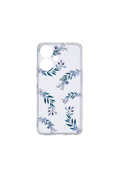bestcase Husa BestCase¬Æ Clear Silicon, Compatibila Cu Honor X7b, Blue Flower...