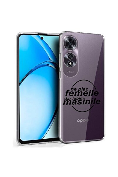 bestcase ¬Æ Husa pentru OPPO A60 4G, Clear Silicon 2MM, Ne Plac Femeile, Anti...