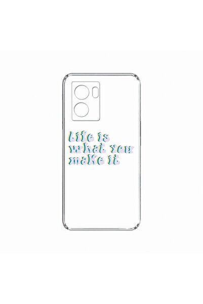 bestcase Λεπτή θήκη σιλικόνης 2 χιλιοστών, Συμβατή με OPPO A57 4G, Η ζωή είνα...