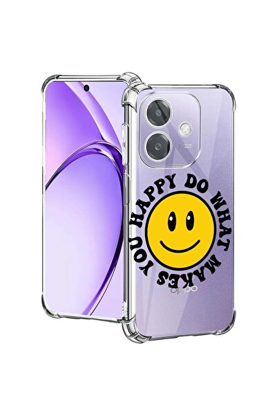 bestcase ¬Æ Husa pentru OPPO A60 5G / A40 / A40M, Anti Shock 1.5MM, Happy Smi...