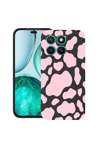 bestcase Θήκη για Honor X7c / 200 Smart με σχέδιο ροζ αγελάδας, TPU Ματ Εξαιρ...